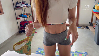 Argentina Vero Buffone provokes her stepson to earn an ejaculation in her vagina