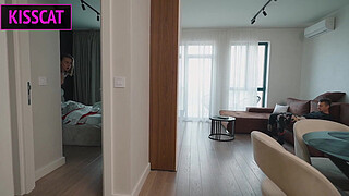 S3E1: Step son Backs to Home and Meets with new Step mom, later at midnight fucks her in share bed