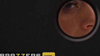 BRAZZERS - Miss Alice Wild Finds A Gloryhole In The Class & Soon After She Has A Cock Buried In Her Mouth