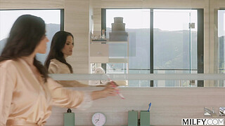 MILFY Domme Mommy Penny Barber Punishes Boy Toy While Hubby's At Work