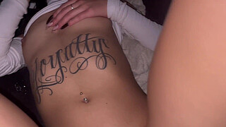 My friend lends me his BMW to fuck nicely with the Influence letter in the fur