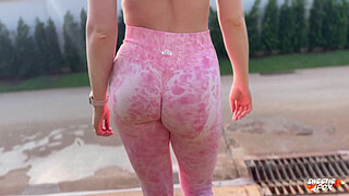 Fitness Girl Went To Workout With Anal Plug In Her Ass And Then Was Fucked, Sweetie Fox Anal