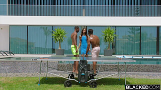 BLACKED Temptress Lia Has BBC Threesome With Coworkers