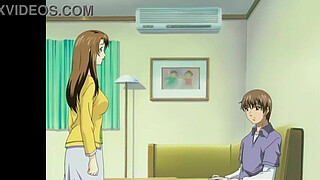 Step Mom & Step Son Fucking while her Husband Resting | Uncensored Hentai [Subtitled]