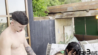 Fucking a muslim wife hijab in a swimming pool - Aaliyah Yasin