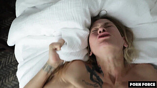 HER CLIMAX IS AMAZING - Crazy Blonde Has Eye Rolling Orgasms