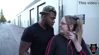 Andi Ray Sucks Rome Major's Ass & Cock Behind A Back Alley Dumpster!