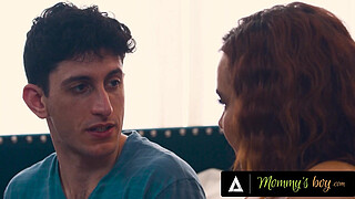 MOMMY'S BOY - Caring MILF Natasha Nice Helps Virgin Stepson With His Premature Ejaculation Issue