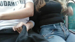 I love grabbing strangers' cocks on the public bus