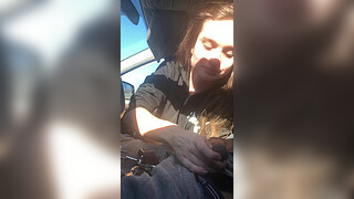 Lesbian bestfriend gives me road head til drinks it