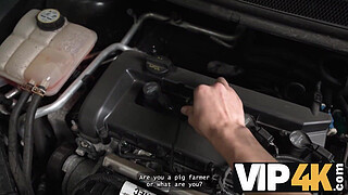 VIP4K. Hot mature brunette Texas Patti knows how to turn on men in public