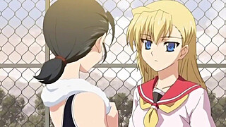 Hentai blonde president gets gangbanged