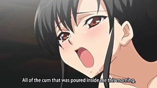 Hentai blonde president gets gangbanged