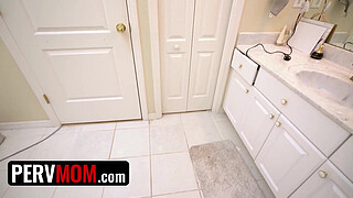 Hot Step-Mother Gives Stepson Viagra Pills By Mistake & Now Has to Fuck the Boner Away - PervMom