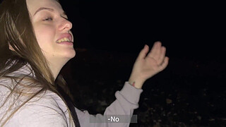 Undressed ON the STREET and sucked for money. FREE