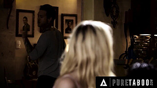 PURE TABOO Naive Teen Haley Reed Does EVERYTHING To Please Handsome Dominant Studs