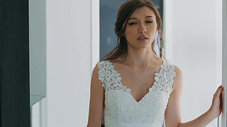 PURE TABOO Bride Maya Woulfe Caught Anxious Fiance Sucking His Caring Stepmom Reagan Foxx's Breasts