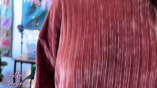 Accidentally slipped my dick into stepsisters hairy MILF pussy