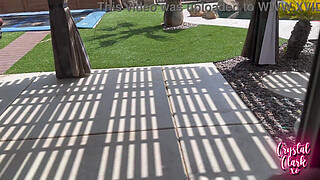 Stepmom Gets Caught Skinny Dipping!