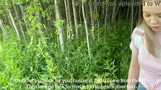 Pervy Teen Alexa Mills Gets Her Tart Packed In Da Wild!