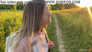 Pervy Teen Alexa Mills Gets Her Tart Packed In Da Wild!