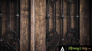 MOMMY'S BOY - Pervert Caring MILF Reagan Foxx Takes EXTRA Care Of Her Injured Stepson