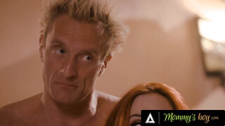 MOMMY'S BOY - He's SICK Of Hearing Stepmom Jupiter Jetson & Stepdad Fucking! She Invited Him To Join