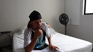 My step son's best friend comes over when he is away and fucks me with his big thick cock in my husband's bed! Karen Sleent and Nick Jowels