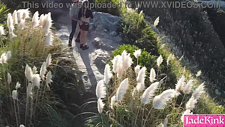 Public Camp Van, Kayaking And Hiking Sex Compilation