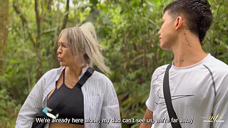 My First Time with my Stepson in the river -Monique Fuentes & Danner Mendez