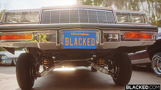 BLACKED Violet Myers Takes 8 BBCs In First-Ever Gangbang