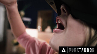 PURE TABOO Charles Dera & Codi Vore Check On Their Stepdaughter Coco Lovelock & Her VR Birthday Gift