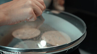 Her favorite breakfast is pancakes and a good fuck