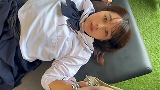 A goes in expecting a massage, but is actually hoping for something naughty, and is secretly pleased when the masseuse films her having sex with him.