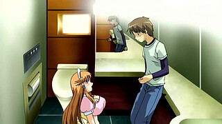 Young Step Brother Touching her Step Sister in Public! Uncensored Hentai [Subtitled]