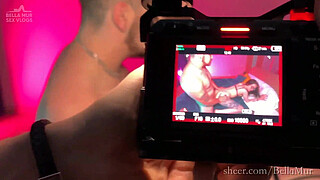 Sex Vlog - My first double penetration in years! Behind the scenes of porn creating - by Bella Mur