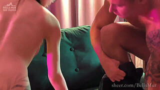 Sex Vlog - My first double penetration in years! Behind the scenes of porn creating - by Bella Mur