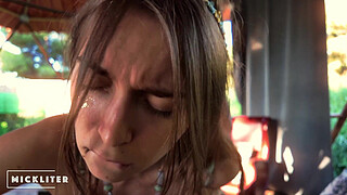 Relentless hippie had sex with me at the Woodstock festival. Fucked for three days