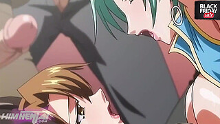 Bareback orgy - Hentai Uncensored