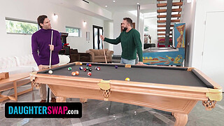 Stepdads Teach Their Stepdaughters How To Fuck - DaughterSwap