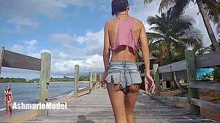 Nip Slips, Lip Slips, Bouncing tits in Public