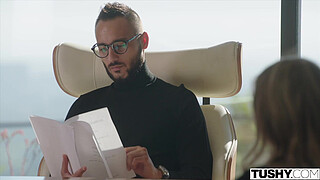 TUSHY Anal-craving cutie student Coco is hot for teacher