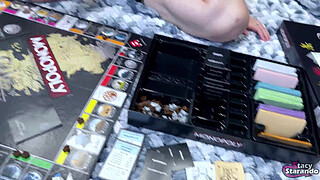 I became my Stepsister's SEX SLAVE when I played the "monopoly" board game with her. - PART ONE