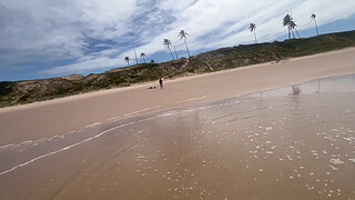 My friend and I took off our bikinis in the middle of Bahia beach and gave them to all the men who were there.