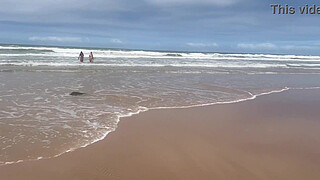 My friend and I took off our bikinis in the middle of Bahia beach and gave them to all the men who were there.