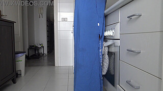 FAMILY TABOO: turkish muslim wife lets stepson cum inside her asshole while husband is at work