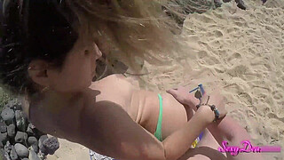 Heat Up Your Screen: Sexydea's Beach Doggystyle POV Will Leave You Wanting More