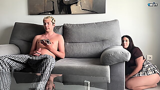 I Just Wanted Prank My Step Brother... But He Start Jerk Off On The Couch Thinking He Alone in Room!!