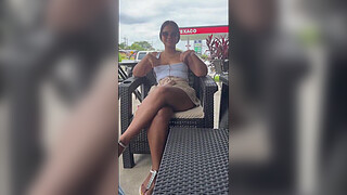 HORNY LATINA IS FUCKED IN PUBLIC BY HER LOVER