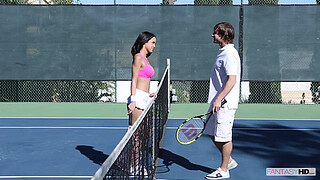 My Tennis Coach Wasn't Ready When I Showed Him My Smooth Pussy